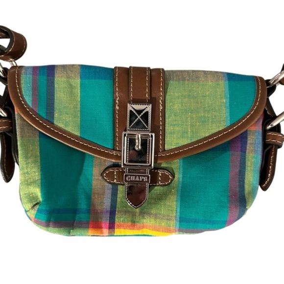 Chaps small crossbody Madris bag. Spring and summer magnetic closure. NWOT - Picture 1 of 7